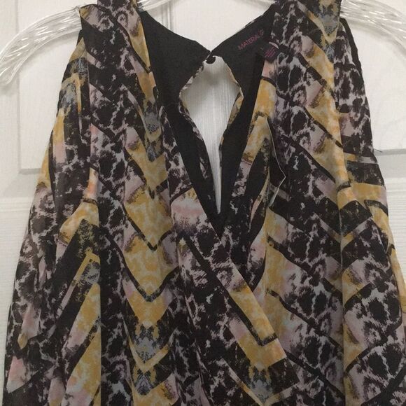 Material Girl Romper fall colors - Picture 3 of 6